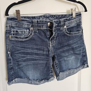 Ariya Dark Blue Jean Shorts
